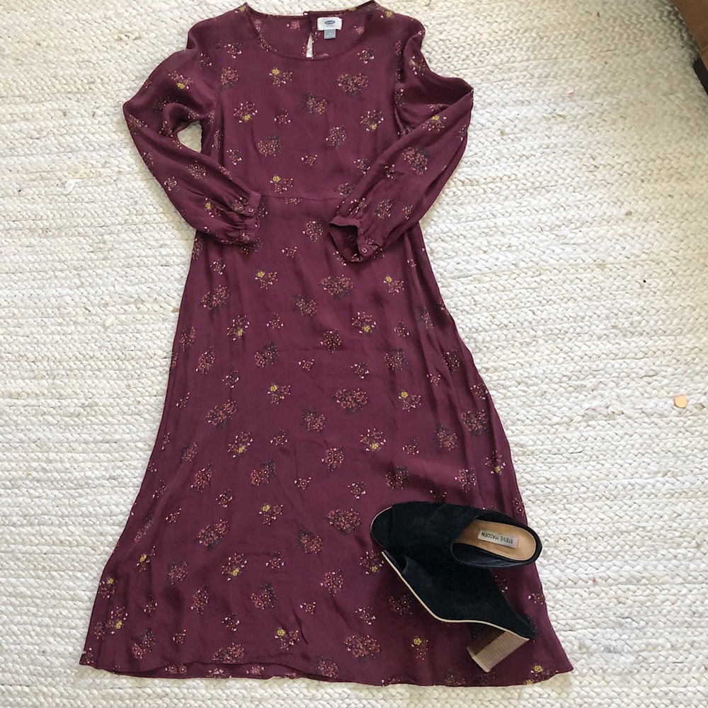 Boho inspired floral dress size 6 old navy